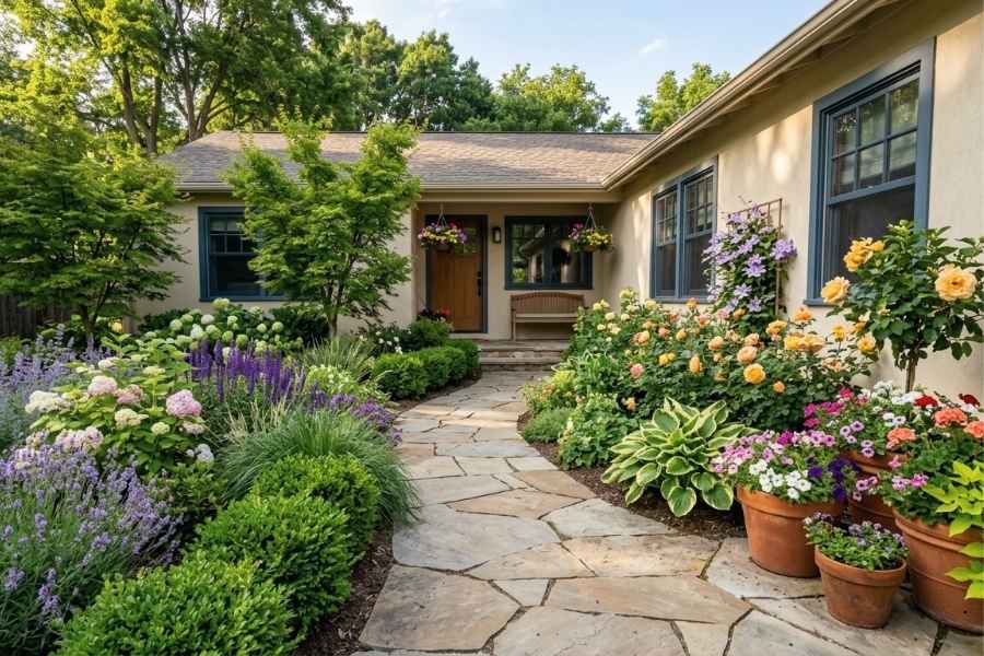 12 Gardening Ideas for Front of House