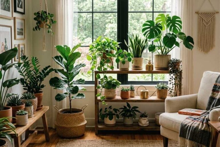 13 Stunning Indoor Plants Styling Inspiration Ideas