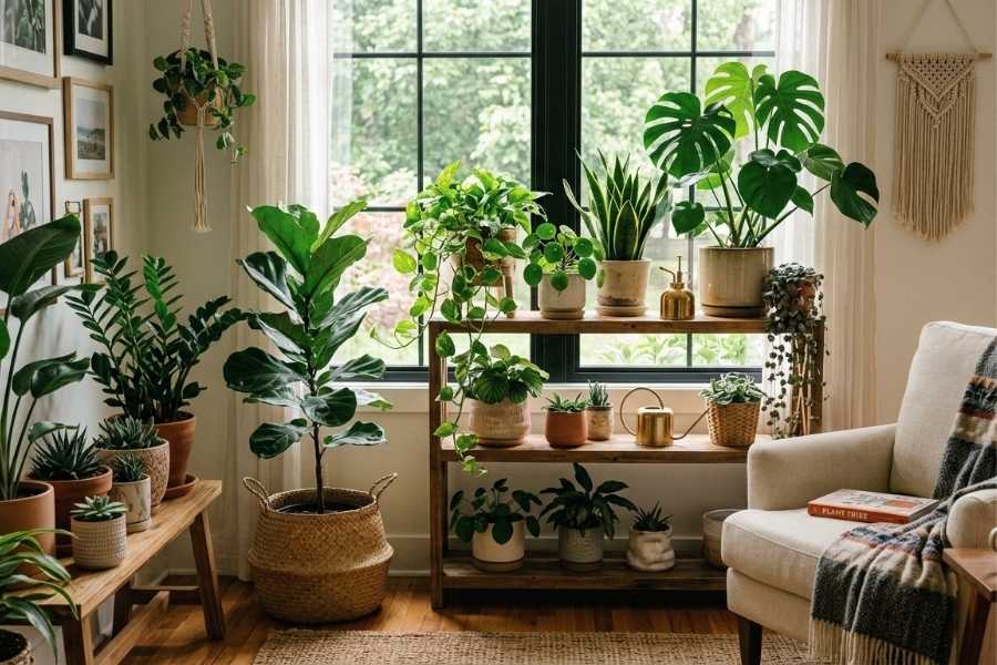 13 Stunning Indoor Plants Styling Inspiration Ideas