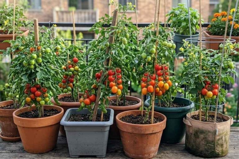 9 Tomato Container Gardening Ideas