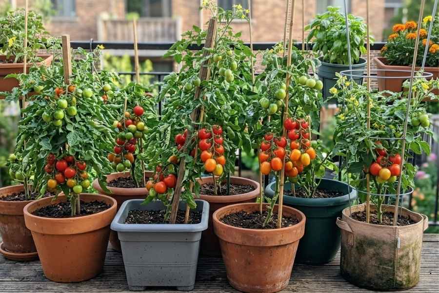 9 Tomato Container Gardening Ideas